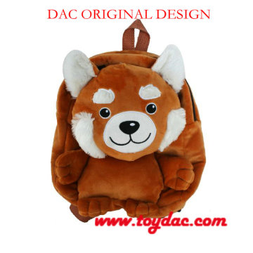 Original nova semana diy plush red panda bag